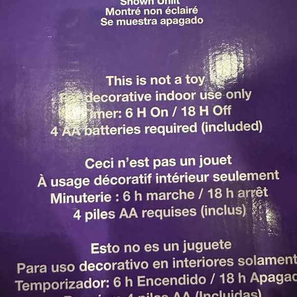 Skull dawn of the dead large clock that lights up - Picture 2 of 6